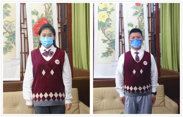 苏乐瑶、闫明奥做国旗下演讲