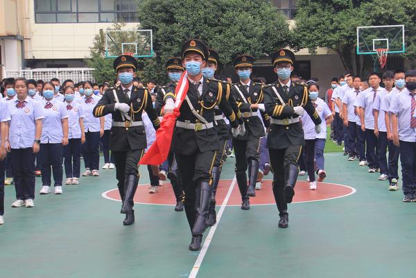 国旗护卫队之星升旗任务