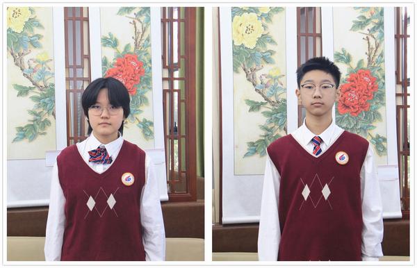 王馨临，王子航同学做国旗下演讲