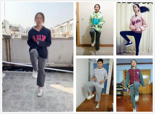 学生练习马克操 (1)